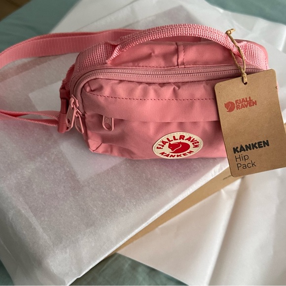 Fjallraven Kanken Pink Crossbody Bag - Picture 8 of 16